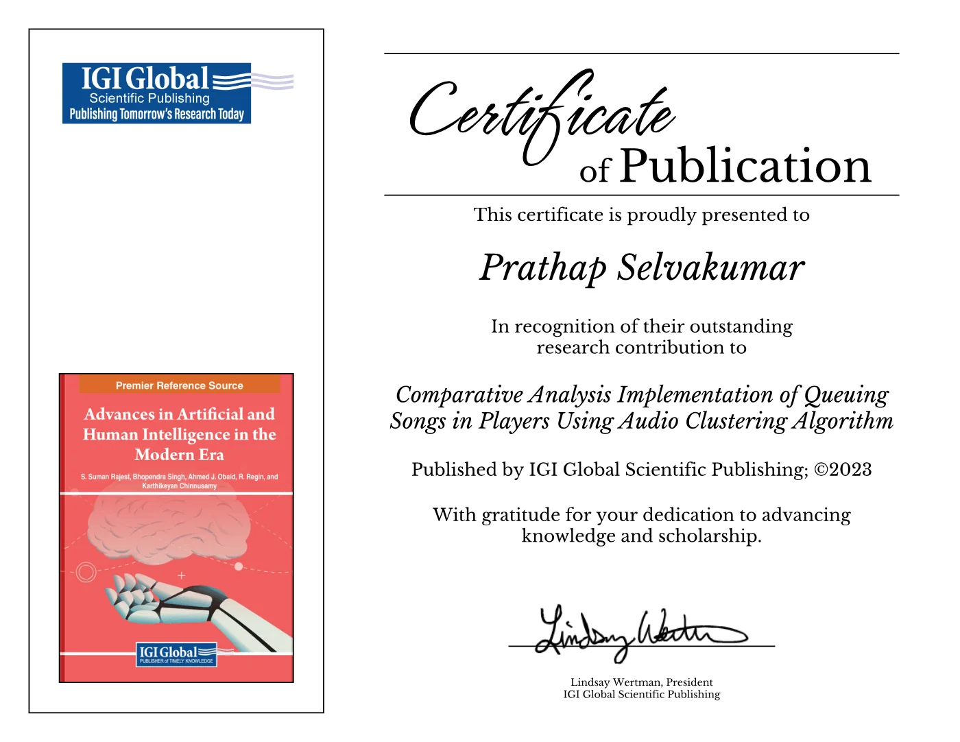 IGI Publication